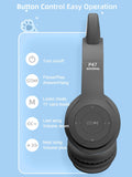 🐾🎧 Cute Cat Ear Wireless Bluetooth Headphones with LED Flash Light – Perfect Gift for Music & Style Lovers! 💖✨