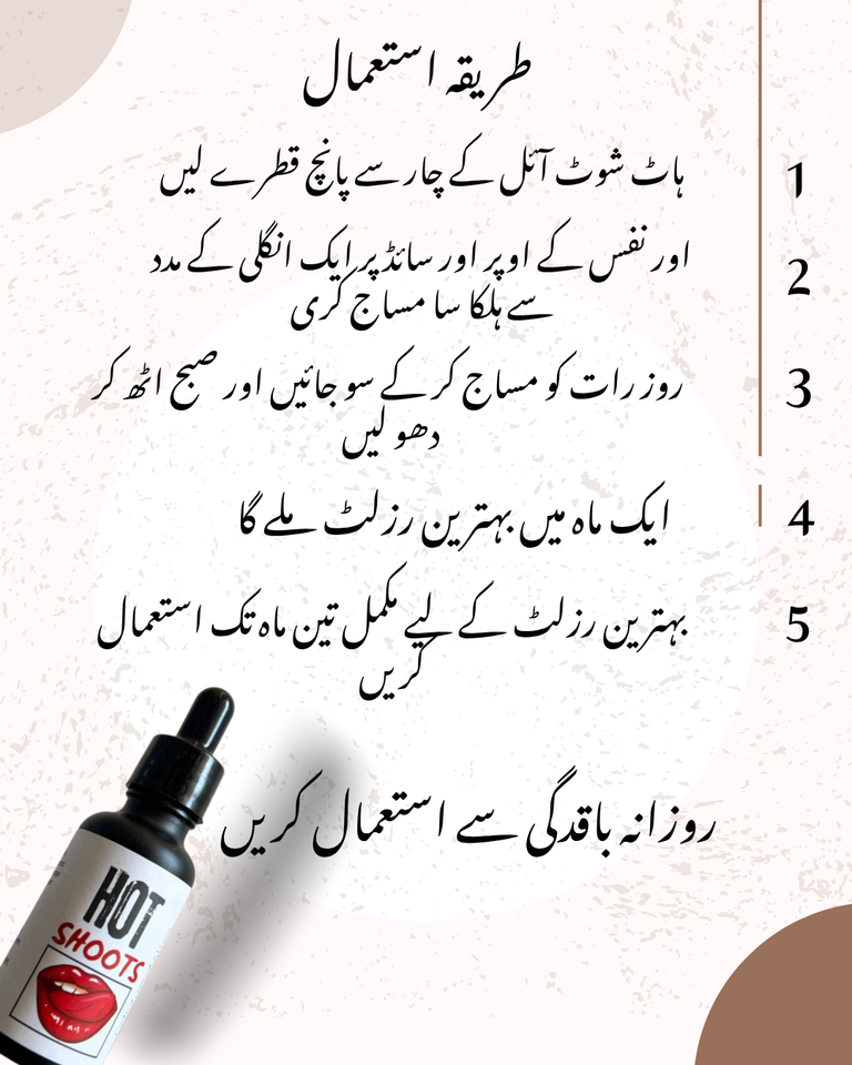 HOT SHOOTS | ORGANIC MALE POWER OIL | 20 ml