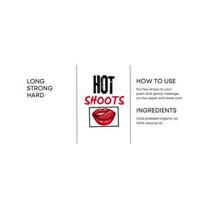 HOT SHOOTS | ORGANIC MALE POWER OIL | 20 ml