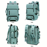 🎒 43.94cm Large Capacity Hiking Backpack – Unisex Travel Bag with USB Charging Port, Padded Straps & Multi-Use Design for Work, Gym, and Getaways 🌍🧳