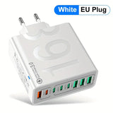 🔌⚡ 8-in-1 Fast Charging USB Adapter – Power Everything in One Go! 🔋📱